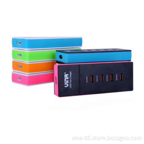 4-port AC travel charger